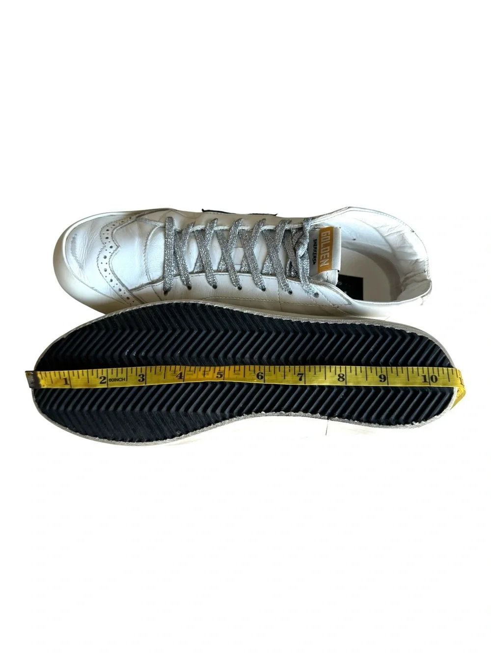Golden Goose Mid Star Sneakers White Leather - Picture 12 of 15